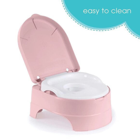 Summer Infant My Fun Potty Rewards Pink 3 Stage Potty Training Toilet New Sealed - Picture 2 of 4
